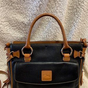 Dooney & Bourke Pebble Leather Satchel